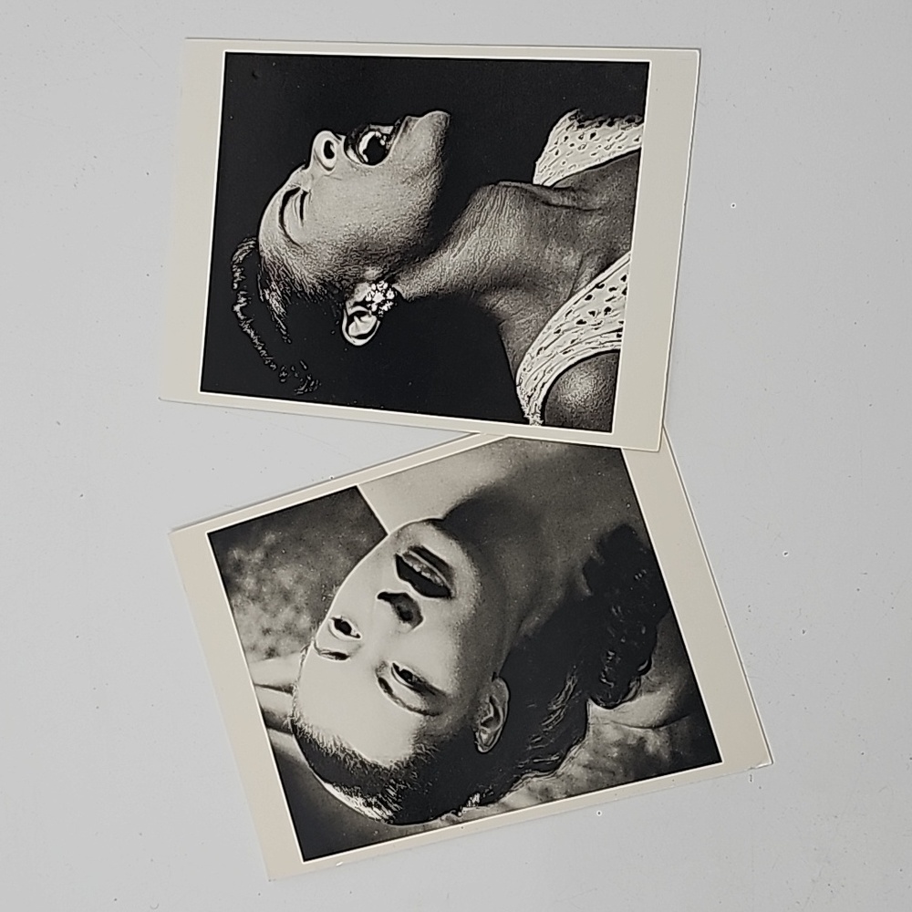 Billie Holiday Vintage Black‎ & White Photo Postcards x2
